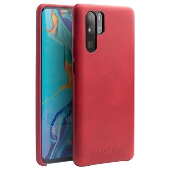 QIALINO Genuine Leather Coated PC Hard Case for Huawei P30 Pro
