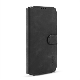 DG.MING Retro Style Wallet Leather Stand Case for Huawei P40 Lite/Nova 7i/Nova 6 SE