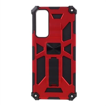 Detachable 2 in 1 Dropproof PC + TPU Combo Magnetic Cover Shell with Kickstand for Huawei P smart 2021/Y7a