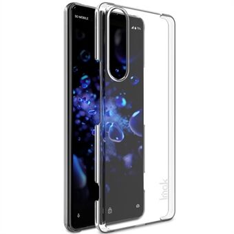 IMAK Crystal Case II Clear Wear Resistant Phone Case + Explosion-proof Screen Protector for Sony Xperia 1 II