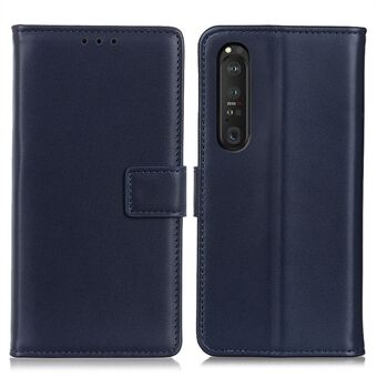 Magnetic Clasp Design Leather Shell Case with Wallet Stand for Sony Xperia 1 III 5G