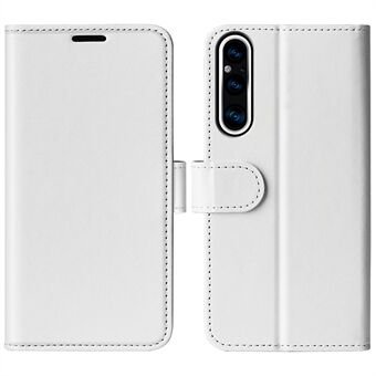 For Sony Xperia 1 V Flip Stand Wallet Phone Case Crazy Horse Texture Leather Phone Cover Shell
