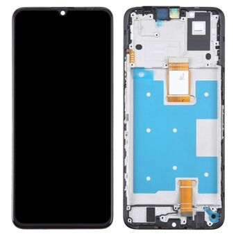 For Honor X7a 4G Grade C LCD Screen and Digitizer Assembly + Frame Replacement Part (without Logo)