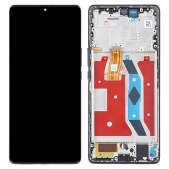 For Honor X40 5G OEM Grade S AMOLED Screen and Digitizer Assembly + Frame Part (without Logo)