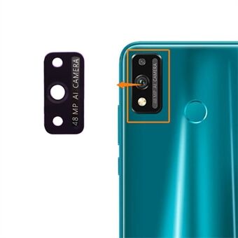For Honor 9X Lite Rear Camera Lens Cover Phone Replacement Part (without Logo)