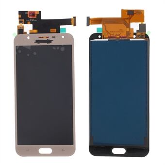 LCD Screen and Digitizer Assembly Repair Part with Screen Brightness IC for SSamsung Galaxy J7 Duo J720 - Gold