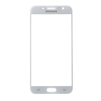 Front Screen Glass Lens Replacement for Samsung Galaxy J7+ / Galaxy C8 - White