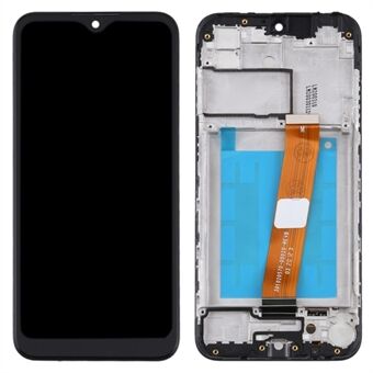 Assembly LCD Screen and Digitizer Assembly + Frame (Narrow Flex Cable) for Samsung Galaxy A01 A015 Replacement