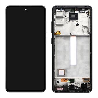 OEM AMOLED Screen and Digitizer Assembly + Frame Replace Part (without Logo) for Samsung Galaxy A52 4G A525/5G A526
