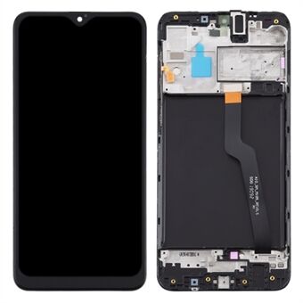 For Samsung Galaxy A10 A105 Grade C LCD Screen and Digitizer Assembly + Frame Replacement Part (without Logo)