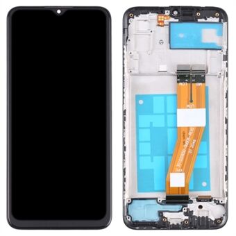 For Samsung Galaxy A03 (164.2 x 75.9 x 9.1mm) A035 Grade C LCD Screen and Digitizer Assembly + Frame Replacement Part (without Logo)