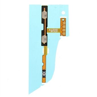 Power and Volume Buttons Flex Cable Replacement Part (without Logo) for Samsung Galaxy A03s (164.2 x 75.9 x 9.1mm)