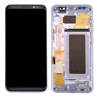 OEM Part Screen and Digitizer Assembly + Frame + Small Parts for Samsung Galaxy S8 G950