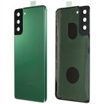 For Samsung Galaxy S21+ 5G G996 Battery Housing with Adhesive Sticker + Camera Lens Cover