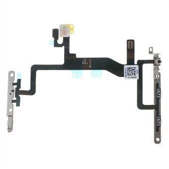 OEM Power Switch Button Flex Cable with Metal Plate for iPhone 6s 4.7 inch