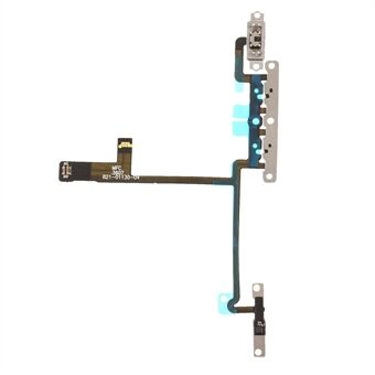 Volume Button Flex Cable Spare Part with Metal Plate for iPhone X