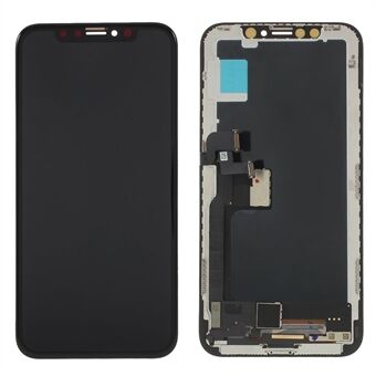 LCD Screen and Digitizer Assembly with Frame Repair Part for iPhone X (SHENCHAO TFT Workmanship) (without Logo) - Black