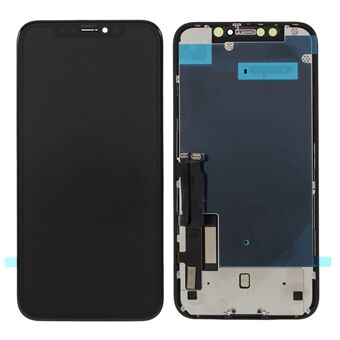 LCD Screen and Digitizer Assembly with Frame and Metal Sheet for iPhone XR 6.1 inch (RUIJU In-Cell Workmanship) (without Logo)