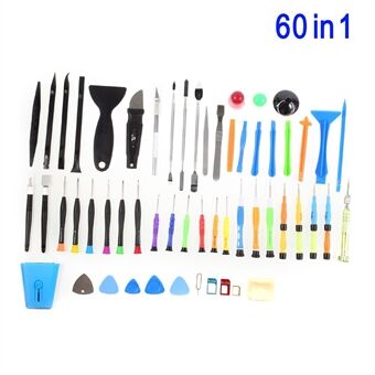 60-in-1 Precision Opening Tools Screwdriver Pry Spudger Kit for iPhone Samsung