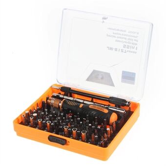 JAKEMY JM-8127 Interchangeable Magnetic 54-in-1 Precision Screwdriver Set Repair Tools for Smartphone PC