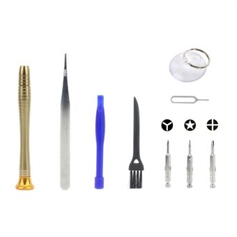9-in-1 Professional Screwdriver Pry Disassemble Opening Repair Tool Kit