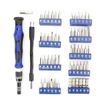 58-in-1 54 Bits Precision Screwdriver Disassembly Repairing Tool Set for iPhone Samsung Etc.