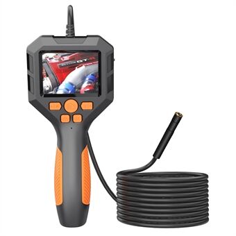 P10 10m Hard Wire 5.5mm Lens 2.8" IPS Screen Inspection Camera 1080P HD Handheld Endoscope Support TF Card