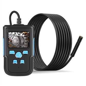 P60B 5m Hard Wire 2.4\'\' IPS Screen Display Industrial Endoscope HD 1080P 8mm Lens 8-LED Inspection Camera