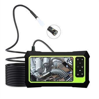 B315 7m Wire 5mm Dual Lens Inspection Camera 4.3-inch Screen Waterproof Endoscope 6+1 LED Industrial Borescope