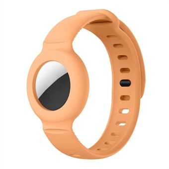 Soft Silicone Wristband Protective Case Cover Holder Bracelet for Apple AirTag