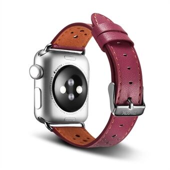 XOOMZ Classic PU Leather Honeycomb Watch Strap for Apple Watch Series 2/1 42mm