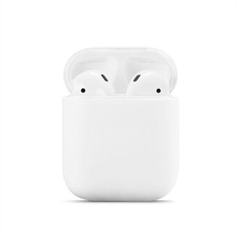 Solid Color Liquid Silicone Case for Apple AirPods with Charging Case (2019) / AirPods with Wireless Charging Case (2019) /  AirPods with Charging Case (2016)