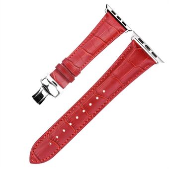 QIALINO Genuine Leather Watch Band Wristband for Apple Watch Series 1 Series 2 Series 3 38mm