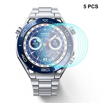 ENKAY HAT-PRINCE 5PCS Screen Protector For Huawei Watch Ultimate 9H High Aluminum-silicon Glass Protection Film
