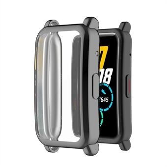 Full Coverage Electroplating Shockproof TPU Protective Case Frame Cover for Honor Watch ES/HES-B19