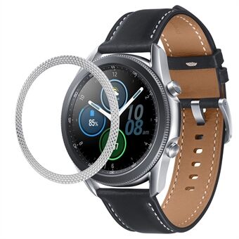 Anti-Scratch Dial Bezel Rings Protection Ring with Diamond Effect for Samsung Galaxy Watch3 41mm