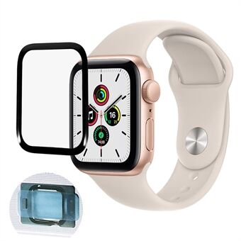For Apple Watch Series 6 / 5 / 4 44mm / SE 44mm Screen Protector Full Coverage PMMA Anti-scratch Film with Installation Tool