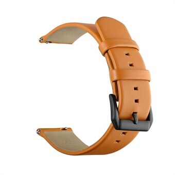 For Samsung Gear Sport (S4) 20mm Cowhide Leather Stylish Watch Band