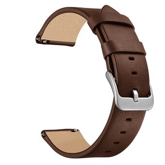 22mm Genuine Leather Watch Strap Smart Watch Band for Huawei Watch GT / Watch Magic / Watch 2