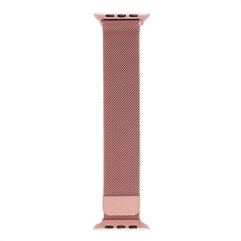 MUTURAL Metal Smart Watch Strap for Apple Watch Series 1/2/3 42mm / Series 4/5/6/SE 44mm - Rose Gold