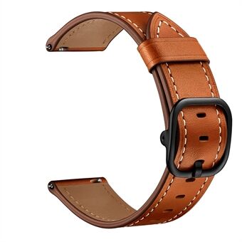 22mm Cowhide Leather Watch Band (DS Style) for Huami Amazfit GTR 47mm