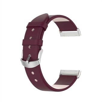 22.5mm Leather Watch Band Strap for Fitbit Versa 3/Sense