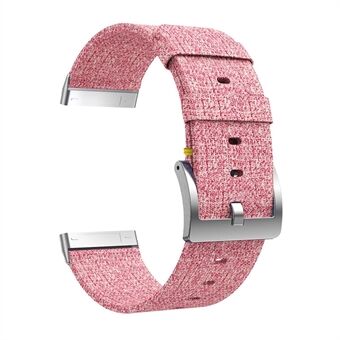 Denim Canvas Woven Watch Strap Replacement for Fitbit Versa 3/Sense