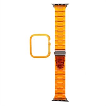 Acrylic Watch Band + Watch Frame Case for Apple Watch Series 5/4 40mm