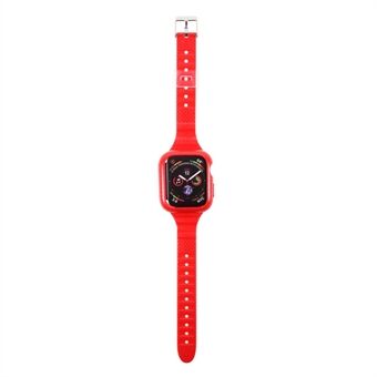 Woven Pattern TPU Watch Strap with Frame Replacement for Apple Watch Series 6 SE 5 4 44mm / Series 3 2 1 42mm