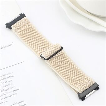 Wave Pattern Nylon Elastic Replacement Wristband Smart Watch Strap Belt for Fitbit Ionic