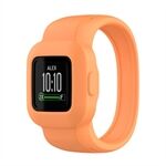 Solid Color Replacement Silicone Watch Band Wrist Strap for Garmin Vivofit jr 3, Size: S