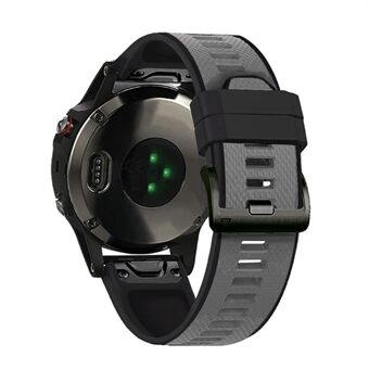 Dual Color Watch Bands 26mm Quick Fit Silicone Sport Watch Strap for Garmin Fenix 6X / Fenix 5X / Fenix 3 HR / Descent Mk1