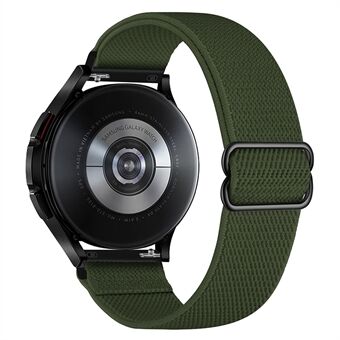 22mm Adjustable Braided Solo Loop Watch Band Fabric Nylon Elastic Belt Bracelet for Samsung Galaxy Watch 46mm / Gear S3 Classic / Gear S3 Frontier / Huawei Watch GT / Amazfit GTR 47mm