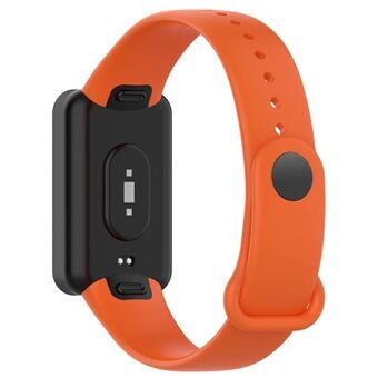 Silicone Waterproof Soft Watch Strap Wristband with Buckle for Xiaomi Redmi Smart Band Pro